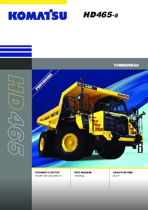 Basculante rigide Komatsu HD465-8E0