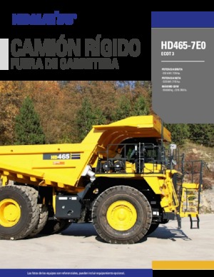 Basculante rigide Komatsu HD465-7E0