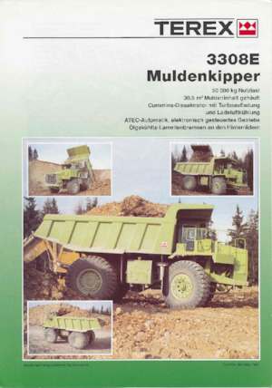 Basculante rigide Terex 3308E