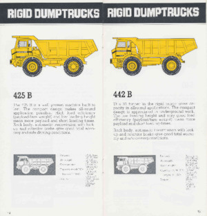 Basculante rigide Volvo 425 B