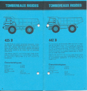 Basculante rigide Volvo 425 B