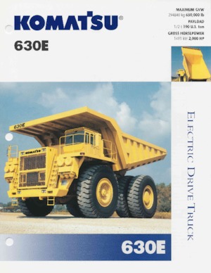 Basculante rigide Komatsu 630E