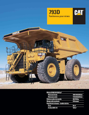 Basculante rigide Caterpillar 793D