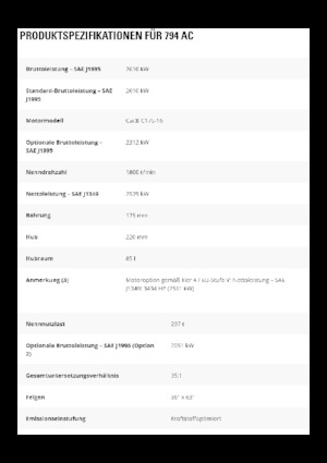 Basculante rigide Caterpillar 794 AC