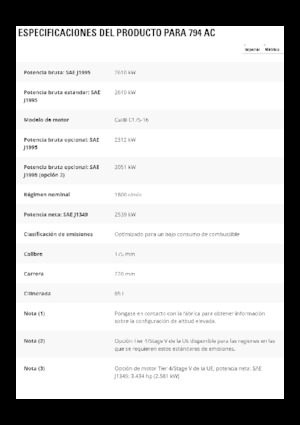 Basculante rigide Caterpillar 794 AC