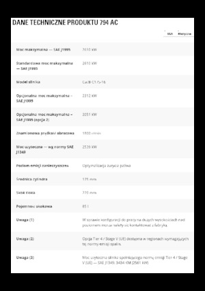 Basculante rigide Caterpillar 794 AC