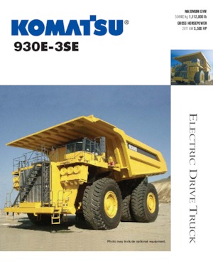 Basculante rigide Komatsu 930E-3SE