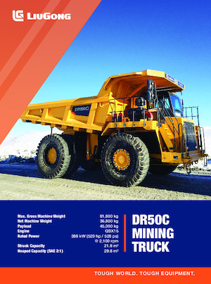 Basculante rigide Liugong DR50C