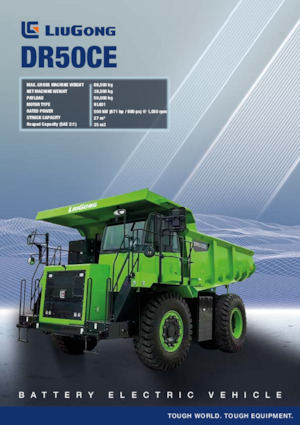 Basculante rigide Liugong DR50CE
