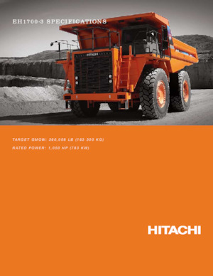 Basculante rigide Hitachi EH1700-3
