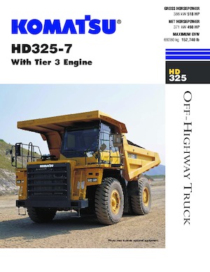Basculante rigide Komatsu HD325-7