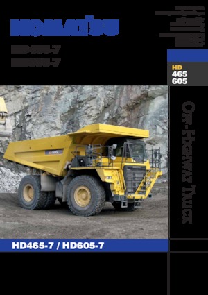 Basculante rigide Komatsu HD465-7