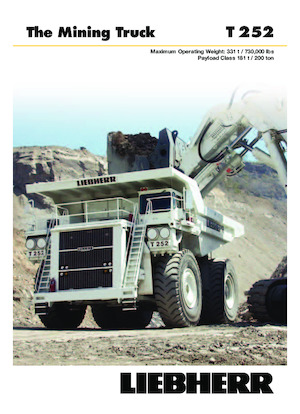 Basculante rigide Liebherr T 252