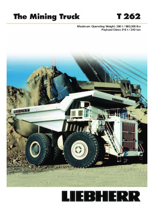 Basculante rigide Liebherr T 262