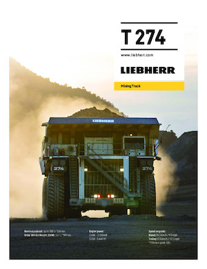 Basculante rigide Liebherr T 274