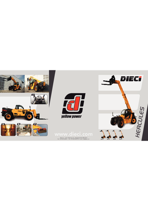 Telehandlere Dieci Hercules 100.10
