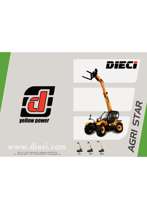 Telehandlere Dieci Hercules 100.10