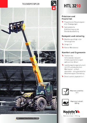 Telehandlere Haulotte HTL3210