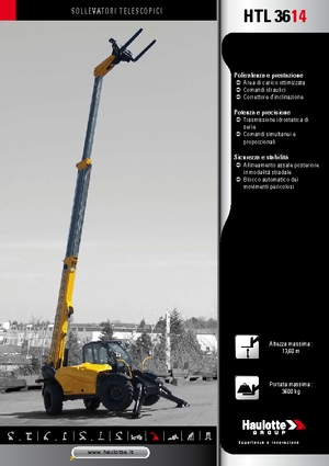 Telehandlere Haulotte HTL3614