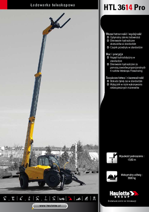 Telehandlere Haulotte HTL3614