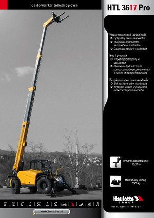 Telehandlere Haulotte HTL3617