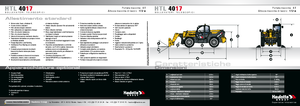 Telehandlere Haulotte HTL4017