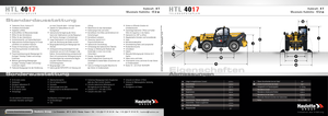 Telehandlere Haulotte HTL4017
