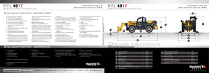 Telehandlere Haulotte HTL4017