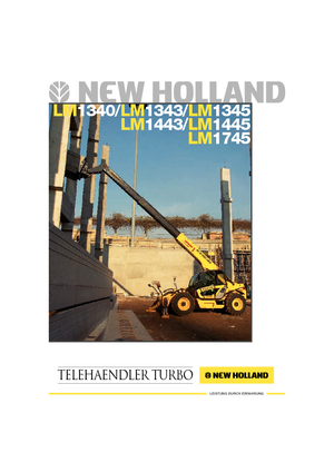 Telehandlere New Holland LM 1745 turbo