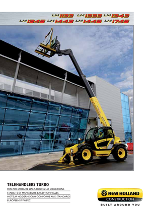 Telehandlere New Holland LM 1333 turbo