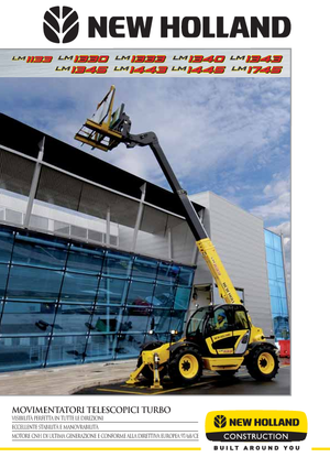 Telehandlere New Holland LM 1333 turbo