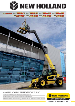 Telehandlere New Holland LM 1333 turbo