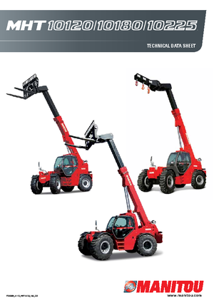 Telehandlere Manitou MHT 10180