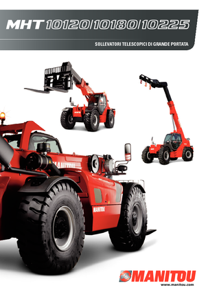 Telehandlere Manitou MHT 10180