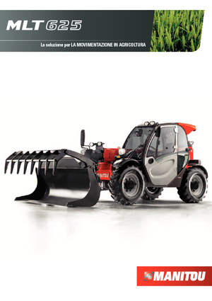Telehandlere Manitou MLT 625-75 H