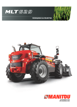 Telehandlere Manitou MLT 629 24