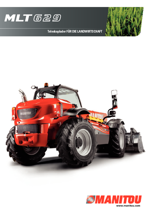 Telehandlere Manitou MLT 629 24