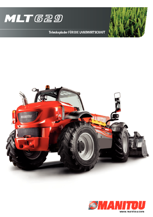 Telehandlere Manitou MLT 629 24