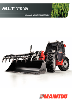 Telehandlere Manitou MLT 634-120  LSU