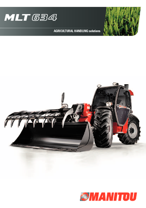 Telehandlere Manitou MLT 634-120  LSU