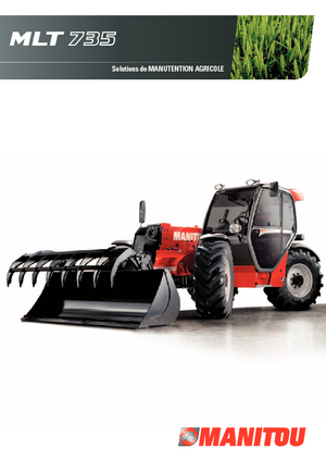 Telehandlere Manitou MLT 735-120 LSU