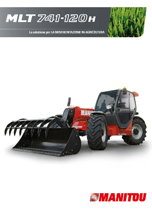 Telehandlere Manitou MLT 741-120 H LSU