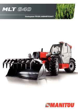 Telehandlere Manitou MLT 840-137 PS