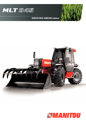 Telehandlere Manitou MLT 845-120 LSU