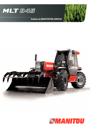 Telehandlere Manitou MLT 845-120 LSU