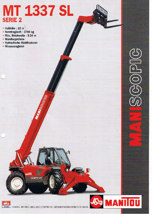 Telehandlere Manitou MT 1335 SL