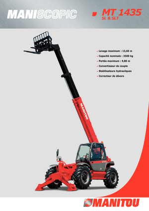 Telehandlere Manitou MT 1435 SL