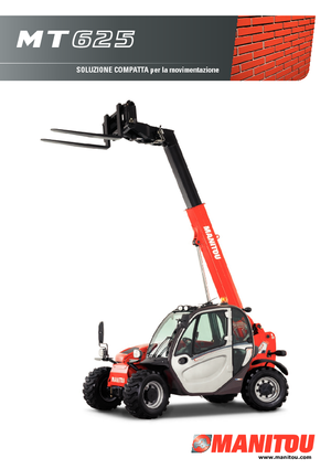 Telehandlere Manitou MT 625 T