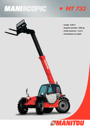 Telehandlere Manitou MT 732