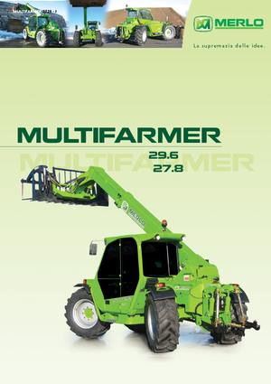 Telehandlere Merlo Multifarmer 29.6